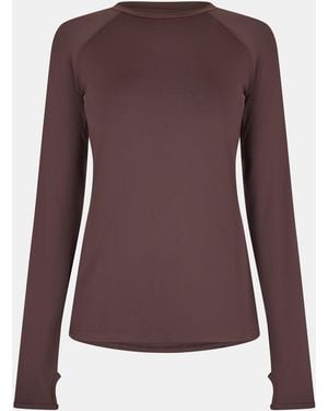 Usa Pro Long Sleeve Top - Purple