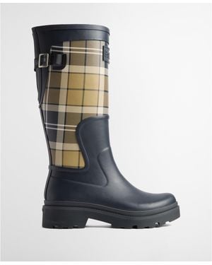 Barbour Dena Tall Wellies - Blue