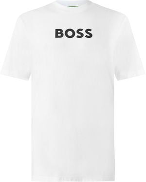 BOSS Ts Logo 10274735 01 - White
