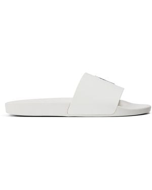 Polo Ralph Lauren Pool Slides - White