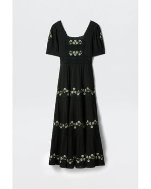 RIXO London Philippa Dress Ld61 - Black