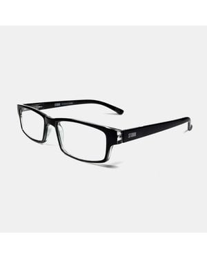 Storm Rectangle Ready Reader Reading Glasses - Brown