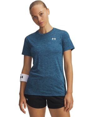 Under Armour Tech Twist Short Sleeve - Blue