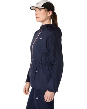 Asics Road Packable Running Jacket - Blue