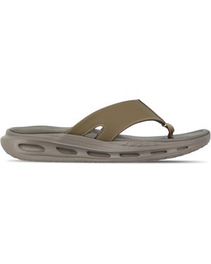 Slazenger 1881 Slaz Break Flip Flops - Brown