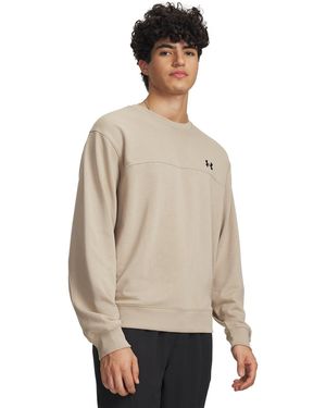 Under Armour Rival Lightweight Crew City Khaki - Natural
