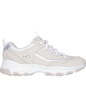 Skechers Icon Dlite Ladies Trainers - White