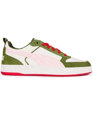 PUMA Adults Dribble Court Trainers - Green