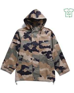 Farah Stratton Tech Technical Fabric Parka - Grey