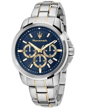 Maserati Successo Quartz Analogue Watch - Metallic