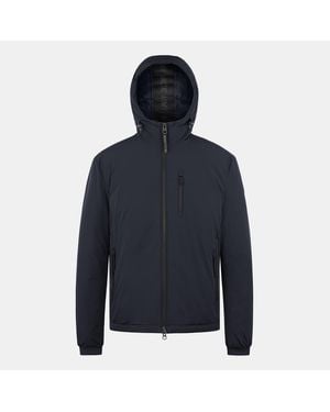 ARCTIC ARMY Lite Reflective Short Puffer Jacket - Blue