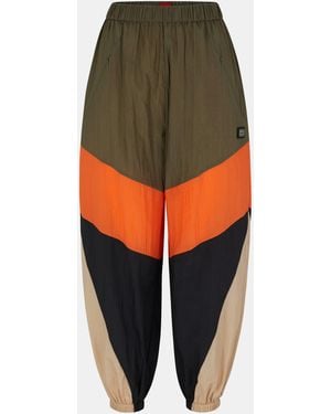 HUGO Hailka Straight Leg Trouser - Green