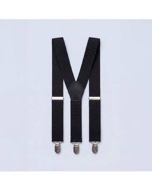 Twisted Tailor Whyte Braces - Black