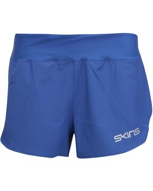 Skins Performance Running Shorts - Blue