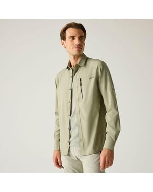 Regatta Anti-Insect Travel Light Upf 50+ Shirt - Green