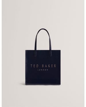 Ted Baker Crinkle Large Icon Tote Bag - Blue