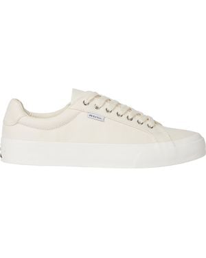 Paul Smith Amos Vulcanised Low Top Trainers - White