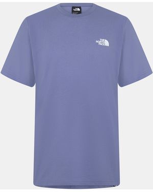 The North Face Regular Fit Simple Dome T-Shirt - Blue