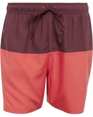 adidas Colourblock Clx Swim Shorts Short Length - Red