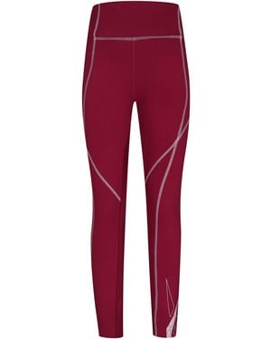 Reebok Workout Ready Big Logo Performance Gym Legging - Red