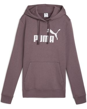 PUMA No. 1 Logo Tech Fleece Overhead Hoodie - Purple