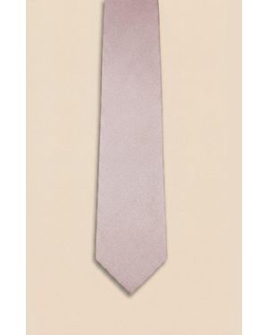 Without Prejudice Allegra Silk Texture Tie - Natural