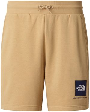 The North Face Tnf Nse Fleece Short - Natural