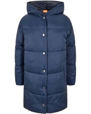BOSS Polly Short Puffer Jacket - Blue