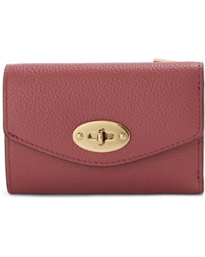Mulberry Folded Multi-Card Wallet - Red