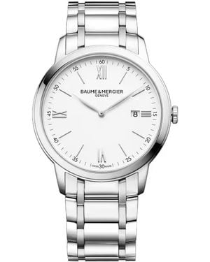 Baume & Mercier Classima Automatic Analogue Watch - Metallic