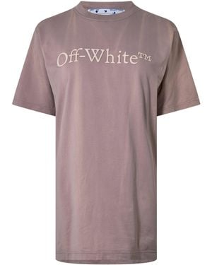 Off-White c/o Virgil Abloh Off Laundry Tee Ld99 - Purple
