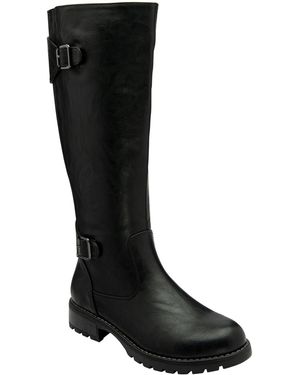 Lotus Shoes Brandi Boot Knee High Boots - Black