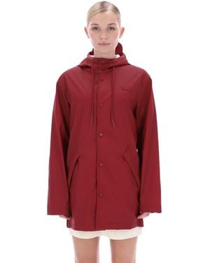 HUNTER Jo Otb Rain Anorak - Red