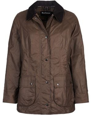 Barbour Beadnell Wax Jacket - Brown