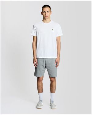 Lyle & Scott Lyle & Scott Small Eagle T-Shirt - White