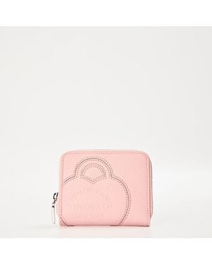 Tiffany & Co. Zipped Wallet S 99 Compact Zipped Coin Purse - Pink