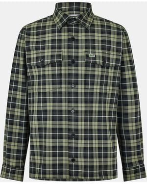 Lacoste Long-Sleeve Oxford Shirt - Green