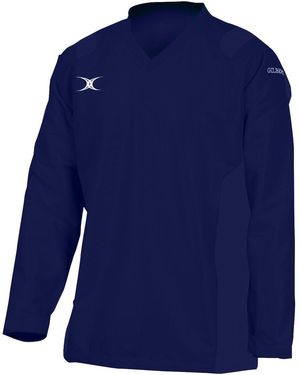 Gilbert Adults Reversible Weather-Resistant Performance Rugby Jacket - Blue