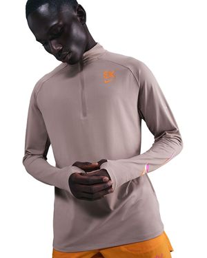 Nike Long Sleeve Running T-Shirt - Multicolour