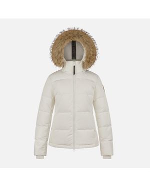 ARCTIC ARMY Hooded Long Sleeve Weather Resistant Parka - Natural