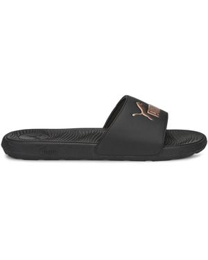 PUMA Cool Cat Pool Sliders - Black