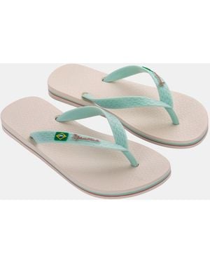 Ipanema Classic Brazil Ii Fem Flip Flops - Natural