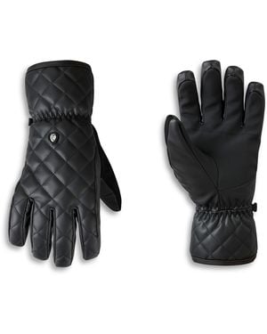 Dare 2b Glitz Faux Leather Crystal Embellished Walking Gloves - Black