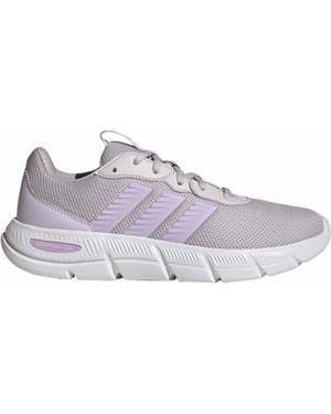 adidas Cloudfoam Flex Laces Low-Top Trainers - Grey