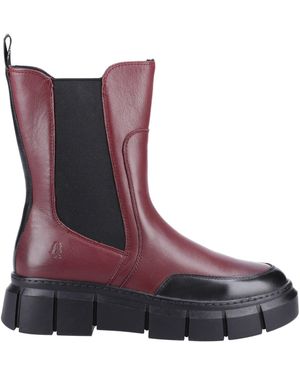 Hush Puppies Fleur Ankle Boots - Purple