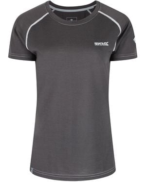 Regatta Tornell Short-Sleeve Performance T-Shirt - Grey