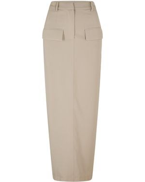 Odd Muse Maxi Skirt - Natural
