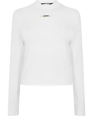Jacquemus Gros Grain T-Shirt - White