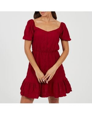 Brave Soul Mini Dress - Red