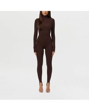 Naked Wardrobe Naked W Turtleneck J Ld64 - Brown